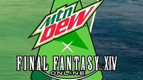 ffxiv x mountain dew magnet.